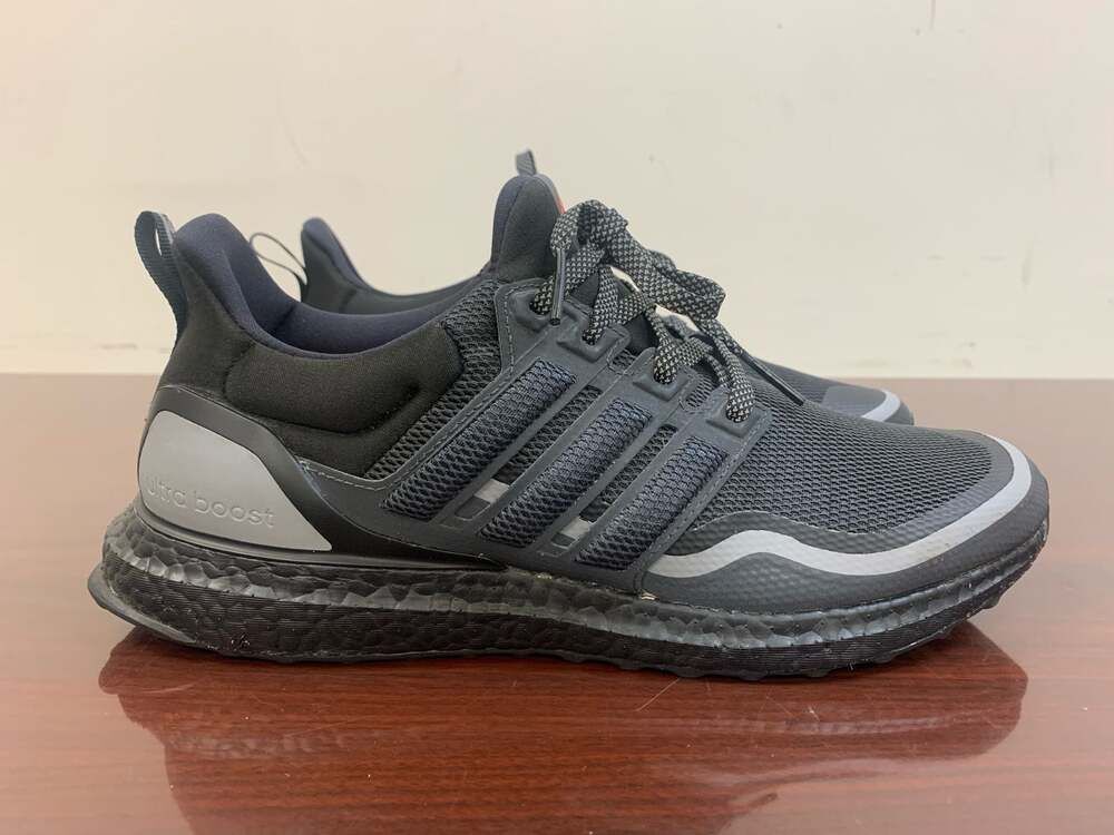 Adidas UltraBoost Reflective 'Black' Running Shoes (EG8105) Size 10